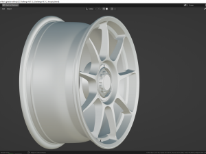 OZ Challenge HLT CL 3D-Modell