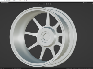 OZ Challenge HLT CL 3D-Modell