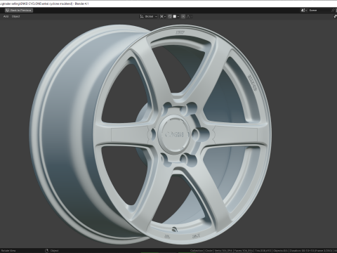 Enkei Cyclone 3D Model