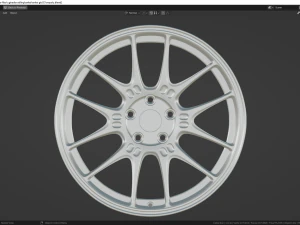 Enkei GTC02 3D Model