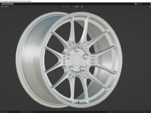 Enkei GTC02 3D Model