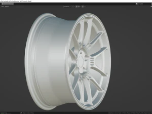 Enkei GTC02 3D Model
