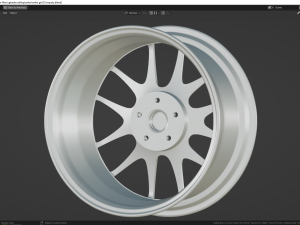 Enkei GTC02 Modèle 3D