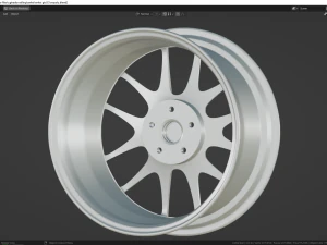 Enkei GTC02 3D Model