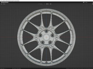 Enkei GTC02 3D Model