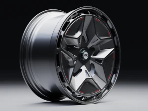 HSR tekerleği 3D Model