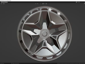 HSR tekerleği 3D Model