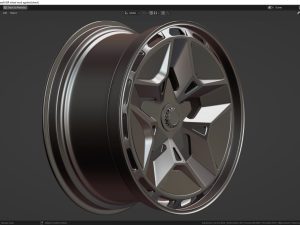 HSR wheel 3D मॉडल