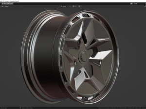 HSR tekerleği 3D Model