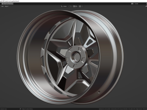 HSR wheel 3D मॉडल