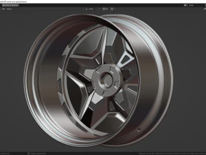 HSR tekerleği 3D Model