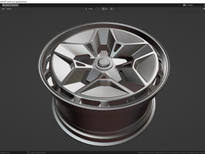 HSR tekerleği 3D Model