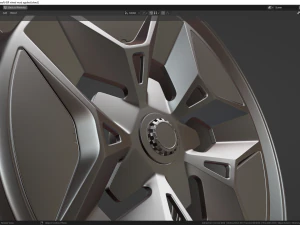 HSR tekerleği 3D Model