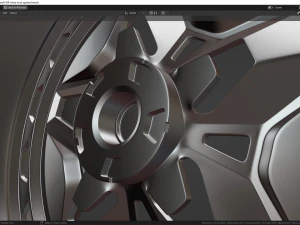HSR tekerleği 3D Model