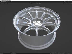 Work Emotion ZR10 3D Model