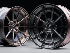 Forgiato Tec and Tec 2-4R 3D Model