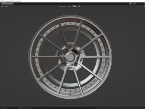 Forgiato Tec and Tec 2-4R 3D Model