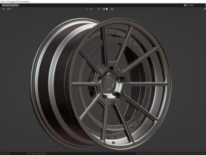 Forgiato Tec and Tec 2-4R 3D Model