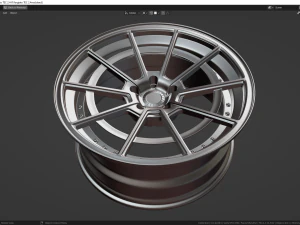 Forgiato Tec and Tec 2-4R 3D Model