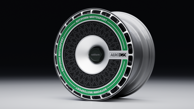 Rotiform Aerocover Mesh With Ring and Rotiform LAS-R 3D Model .c4d .max .obj .3ds .fbx .stl .blend 