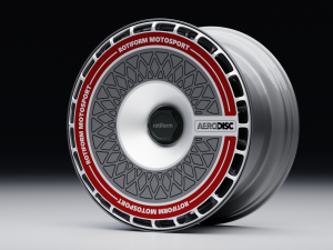 Rotiform Aerocover Mesh With Ring and Rotiform LAS-R 3D Model