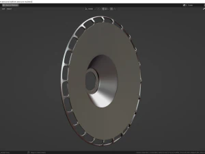 Rotiform Aerocover Mesh With Ring and Rotiform LAS-R 3D Model