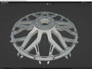 MV Forged MR 250 DYMAG 3D Model