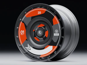 Halo Disc 3M 贴纸 3D 模型