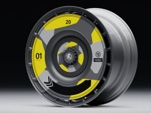 Halo Disc 3M Sticker 3D Model