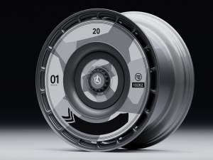 Halo Disc 3M Sticker 3D Model