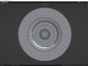 Halo Disc 3M Sticker 3D Model