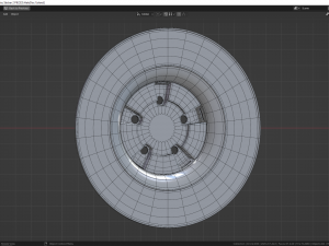 Halo Disc 3M Sticker 3D Model