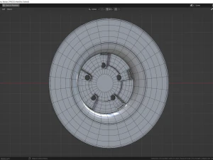 Halo Disc 3M Sticker 3D Model