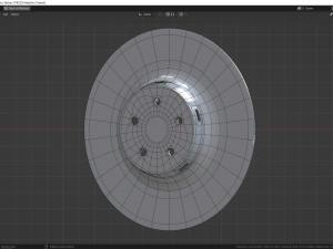 Halo Disc 3M Sticker 3D Model