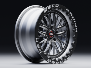 Weld Racing S82 Beadlock Modello 3D