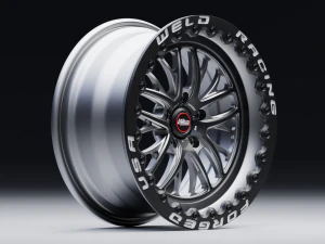 Weld Racing S82 Beadlock 3D Model