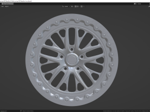 Weld Racing S82 Beadlock Modello 3D