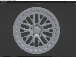 Weld Racing S82 Beadlock 3D Model