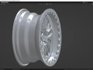 Weld Racing S82 Beadlock 3D Model