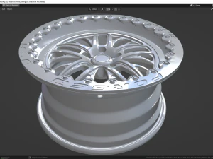 Weld Racing S82 Beadlock 3D Model
