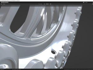 Weld Racing S82 Beadlock 3D Model
