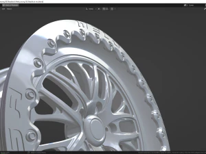 Weld Racing S82 Beadlock 3D Model