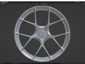 BBS FI-R Centre Lock 3D Model