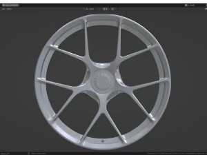 BBS FI-R Centre Lock 3D Model