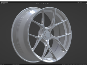 BBS FI-R Centre Lock 3D Model
