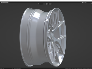 BBS FI-R Centre Lock 3D Model