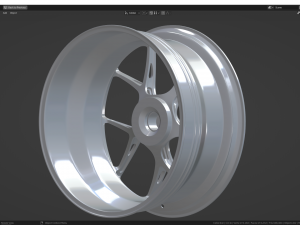 BBS FI-R Centre Lock 3D Model