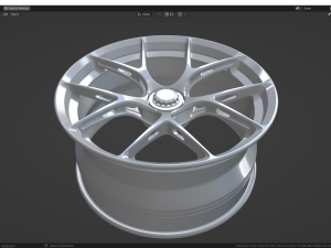 BBS FI-R Centre Lock 3D Model
