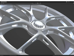 BBS FI-R Centre Lock 3D Model
