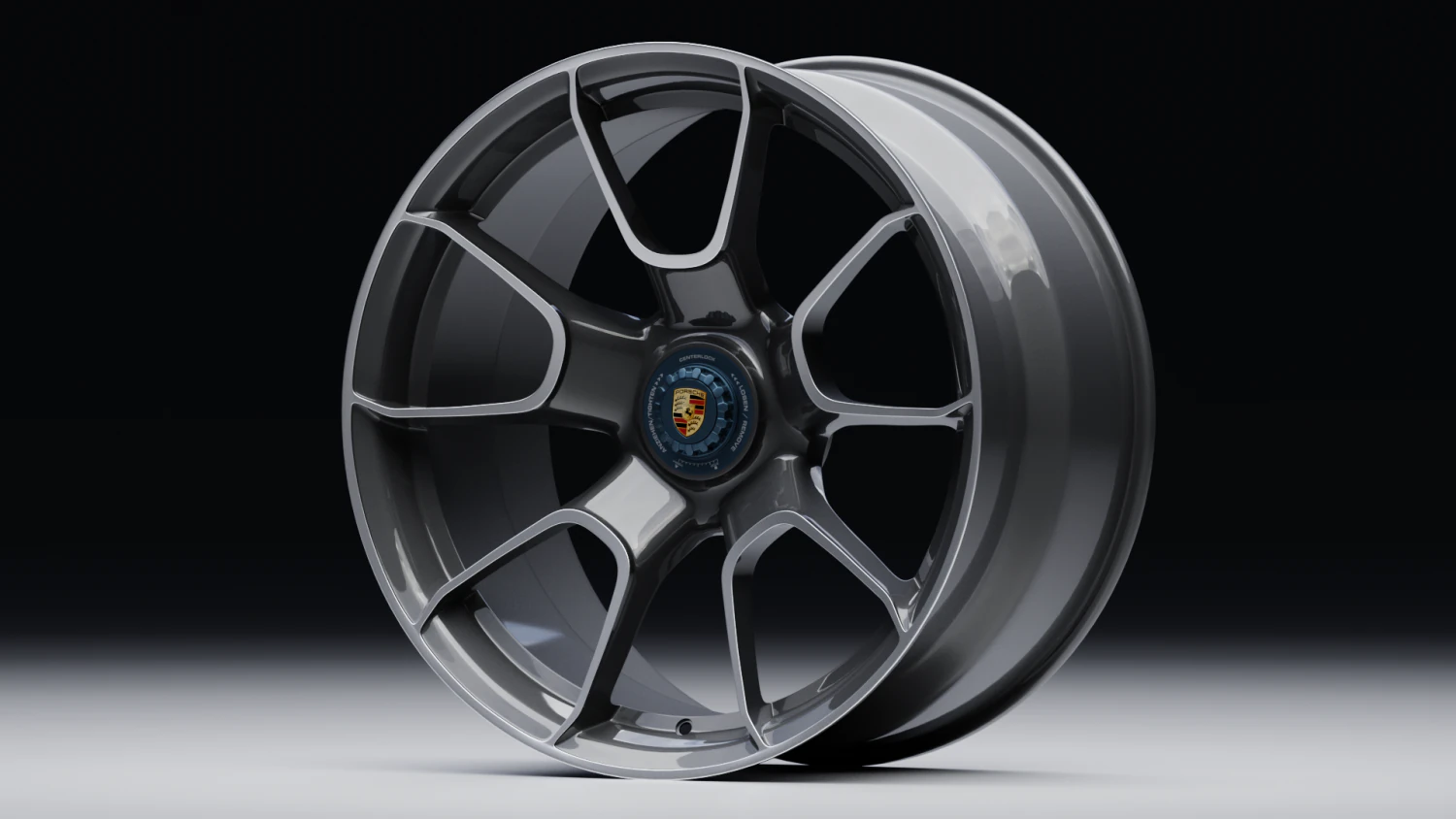 992 Turbo S Exclusive wheel 3D Model .c4d .max .obj .3ds .fbx .stl .blend 